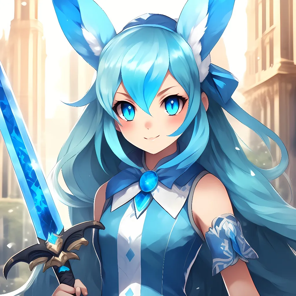 chat with ai character: lazuli the Glaceon