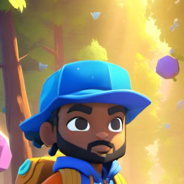 chat with ai character: Blue 1