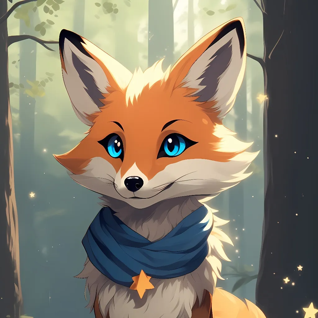 chat with ai character: Water fox.