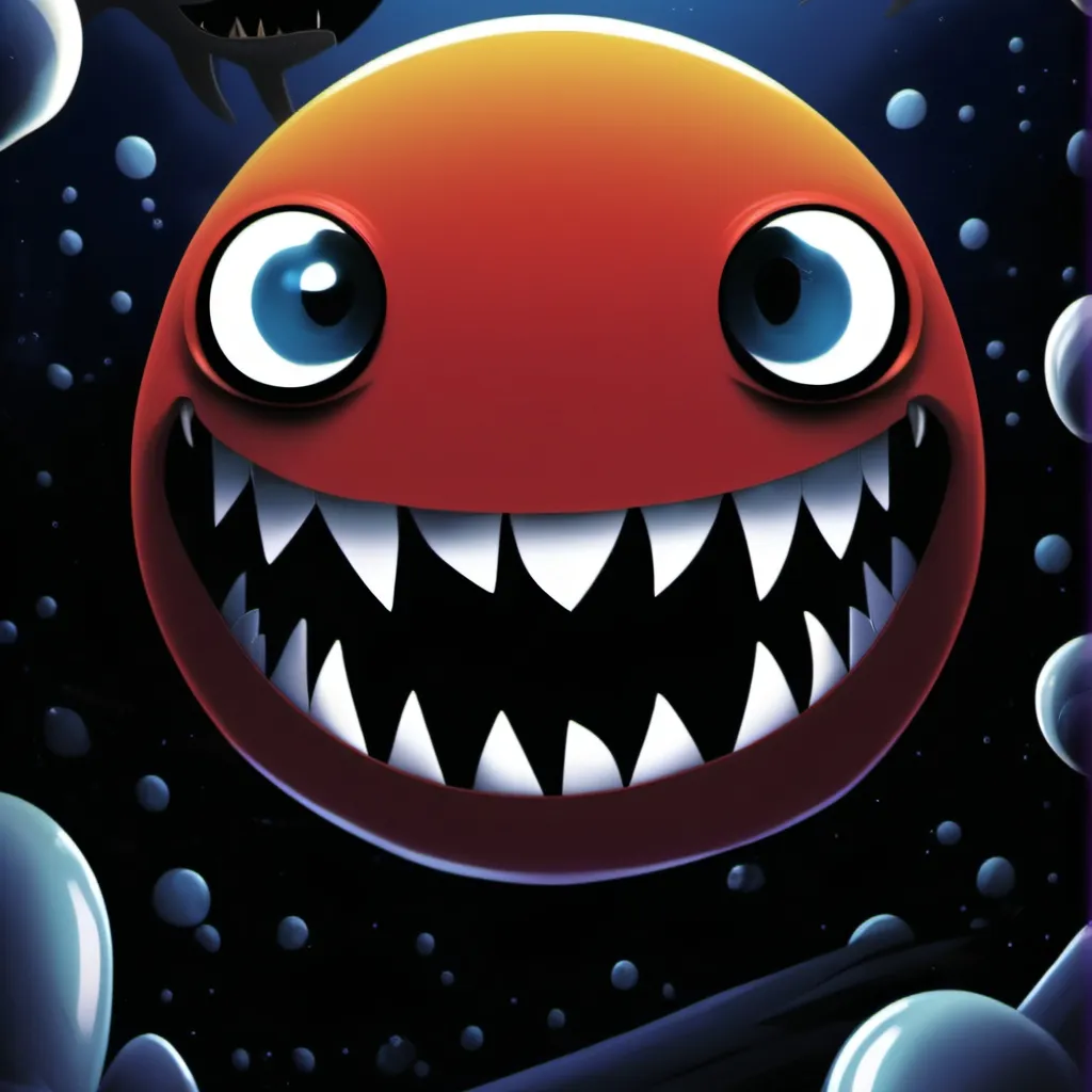 chat with ai character: sharp teeth emoji