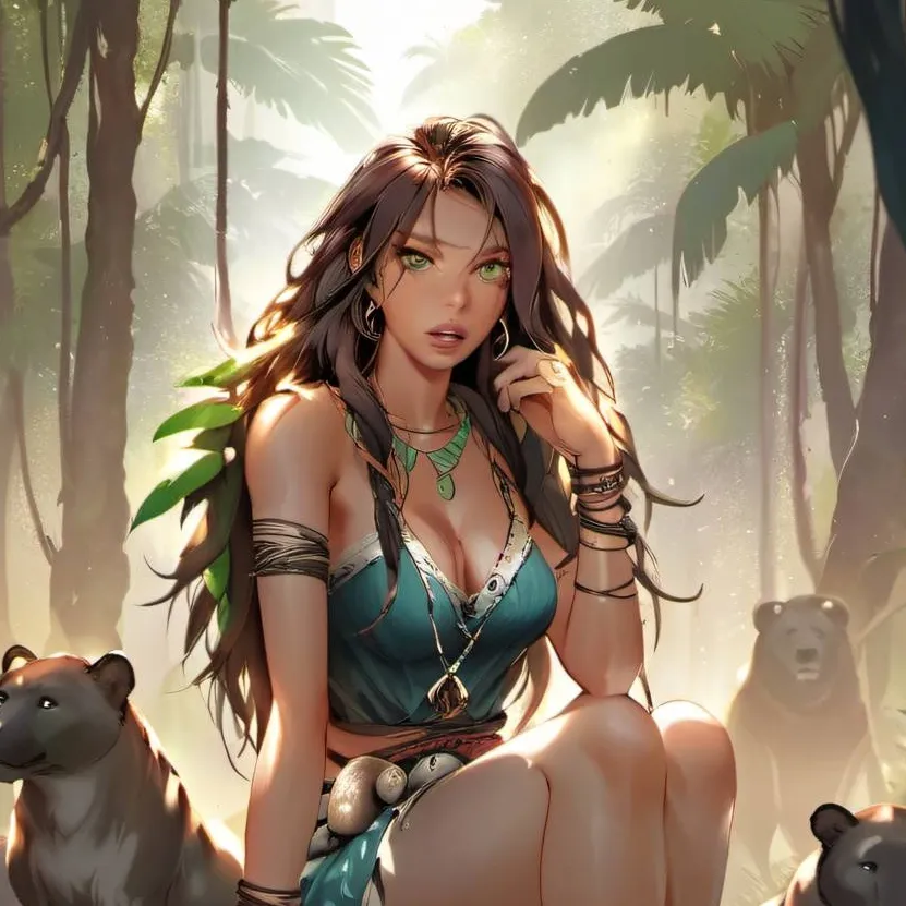 chat with ai character: Jungle Jane