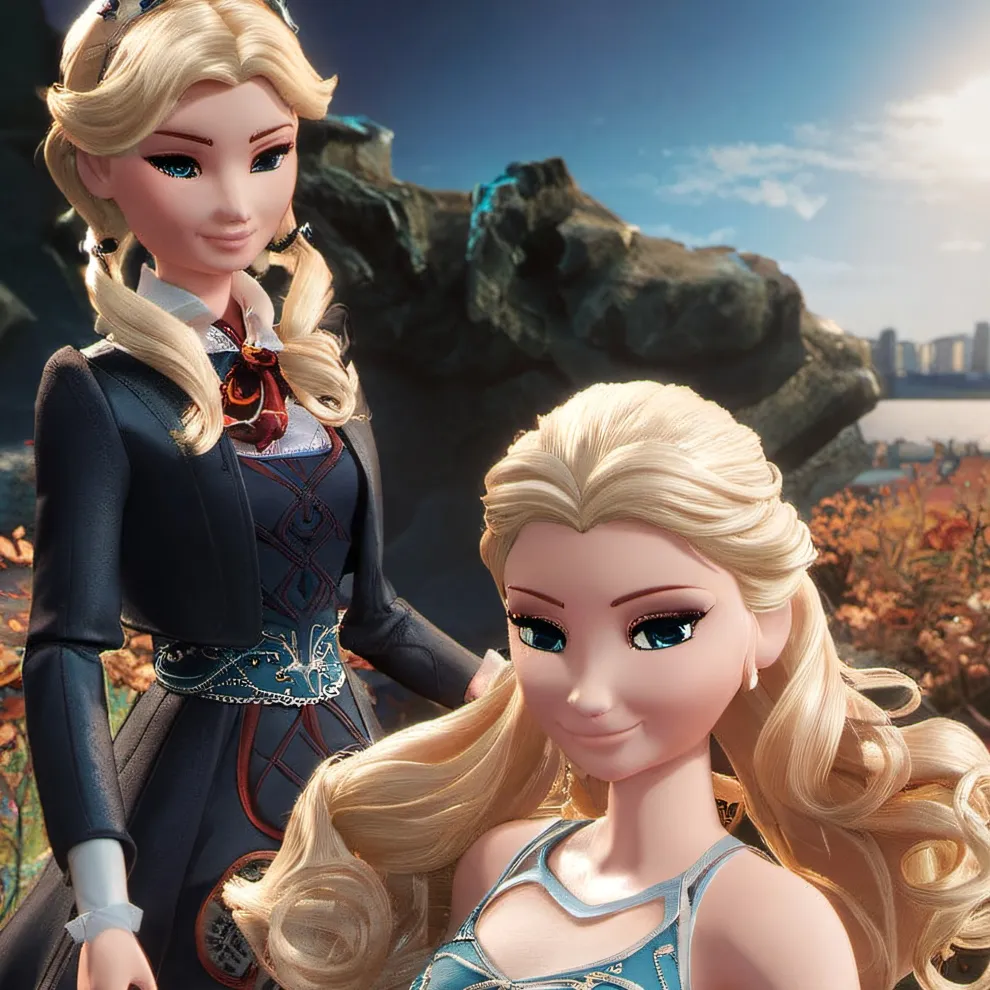 chat with ai character: Elsia and Annia