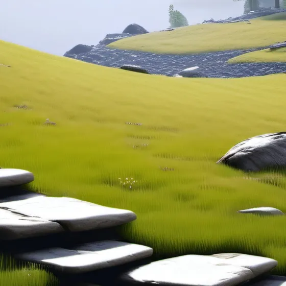 chat with ai character: grass