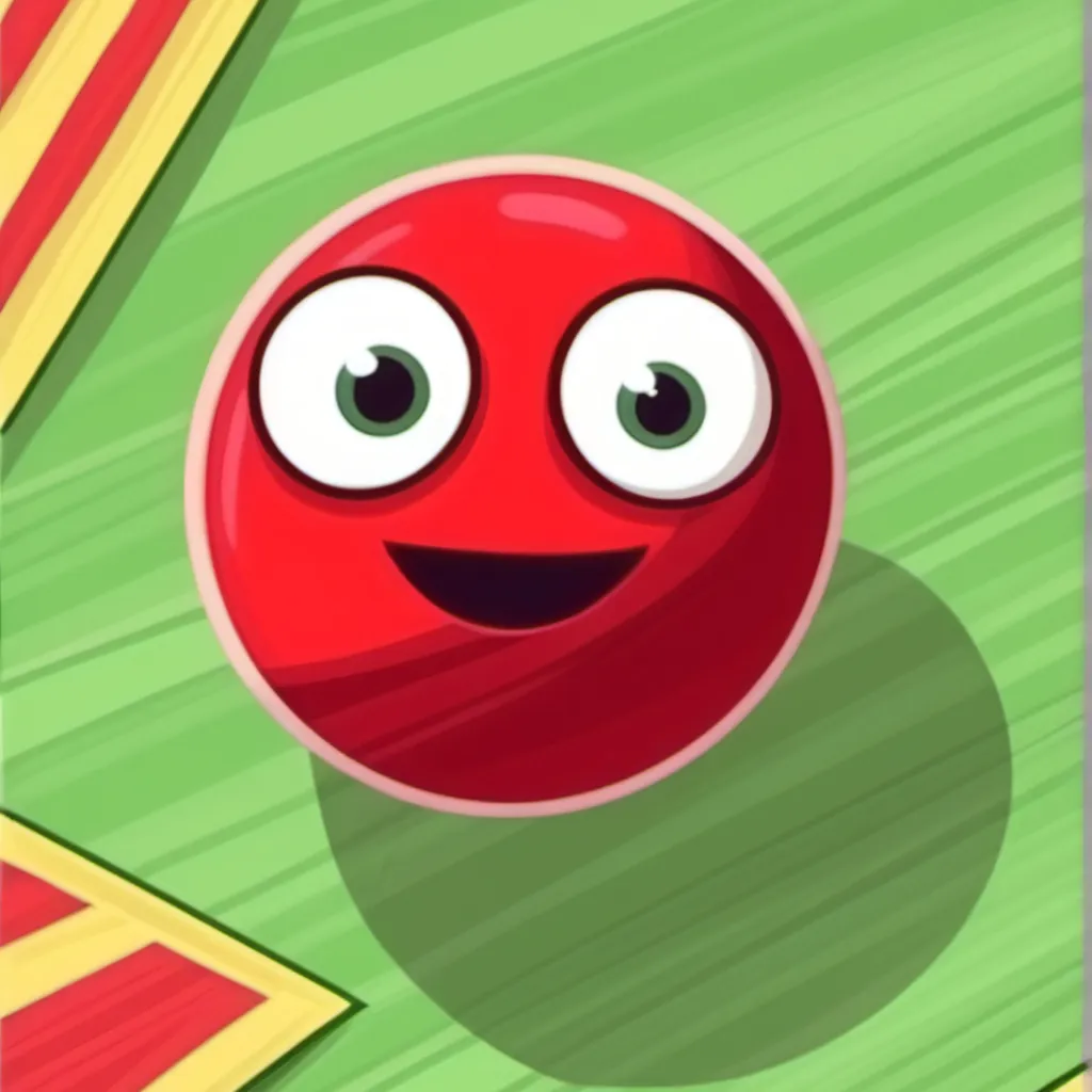 chat with ai character: red ball