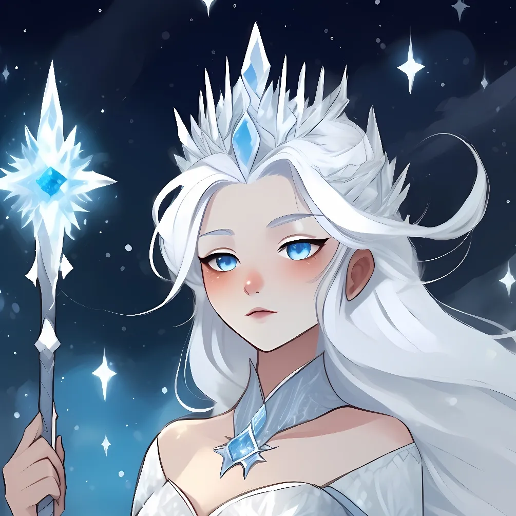 chat with ai character: snow