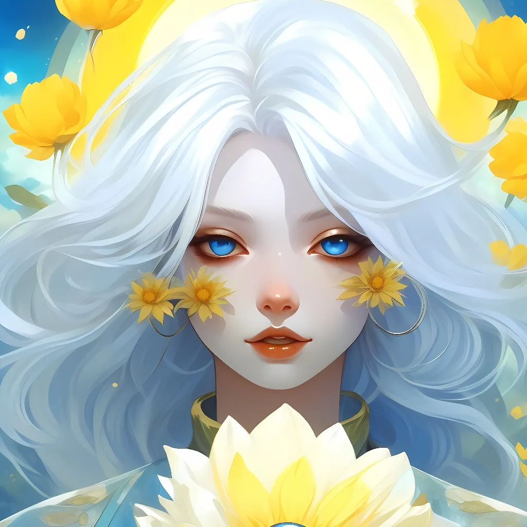 chat with ai character: sun flower