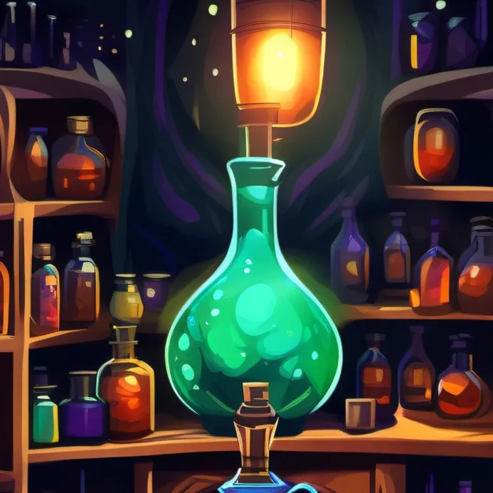 chat with ai character: Unknown potion