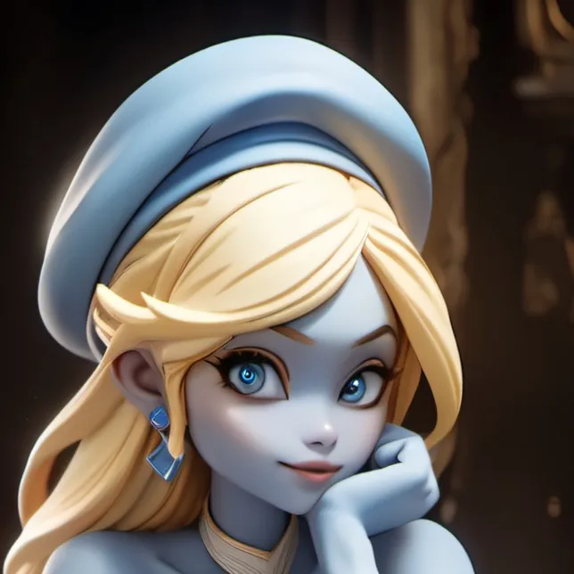 chat with ai character: Smurfette 