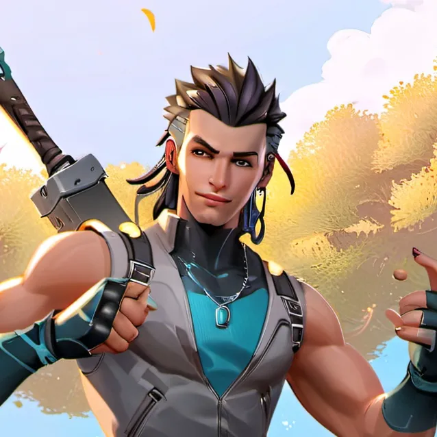 chat with ai character: fortnite character