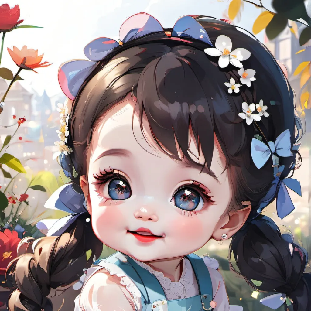 chat with ai character: your baby daughter