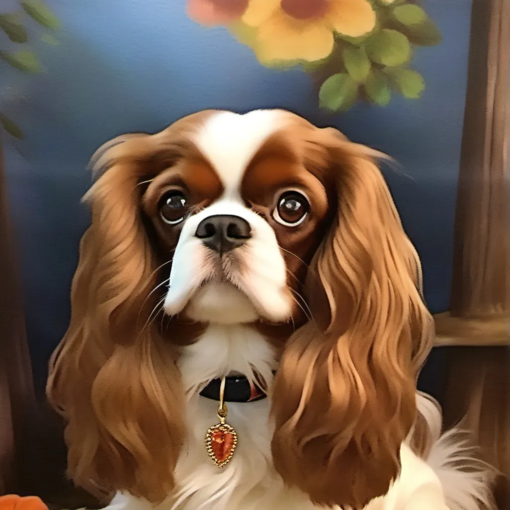 chat with ai character: Dog King Charles