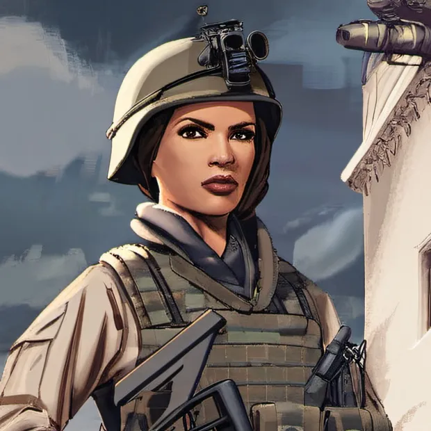 chat with ai character: soldier Stella