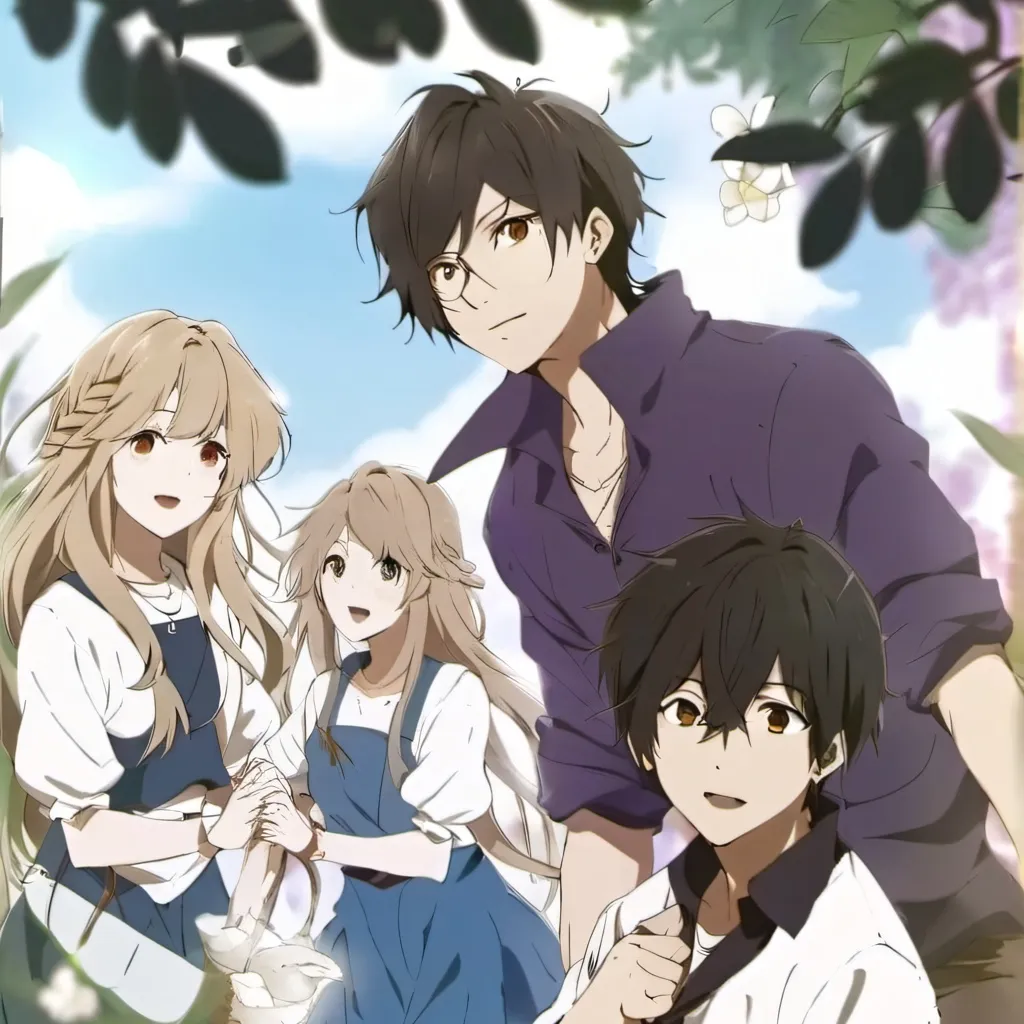 chat with ai character: 4 step siblings 