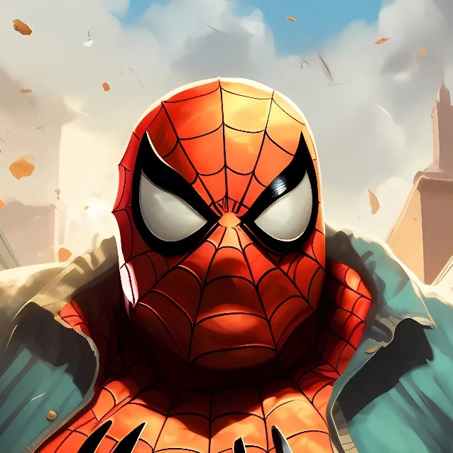 chat with ai character: Fat Spiderman
