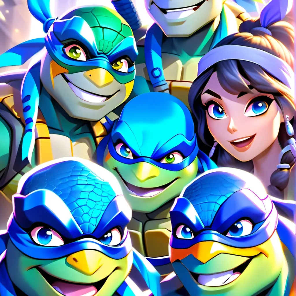 chat with ai character: TMNT