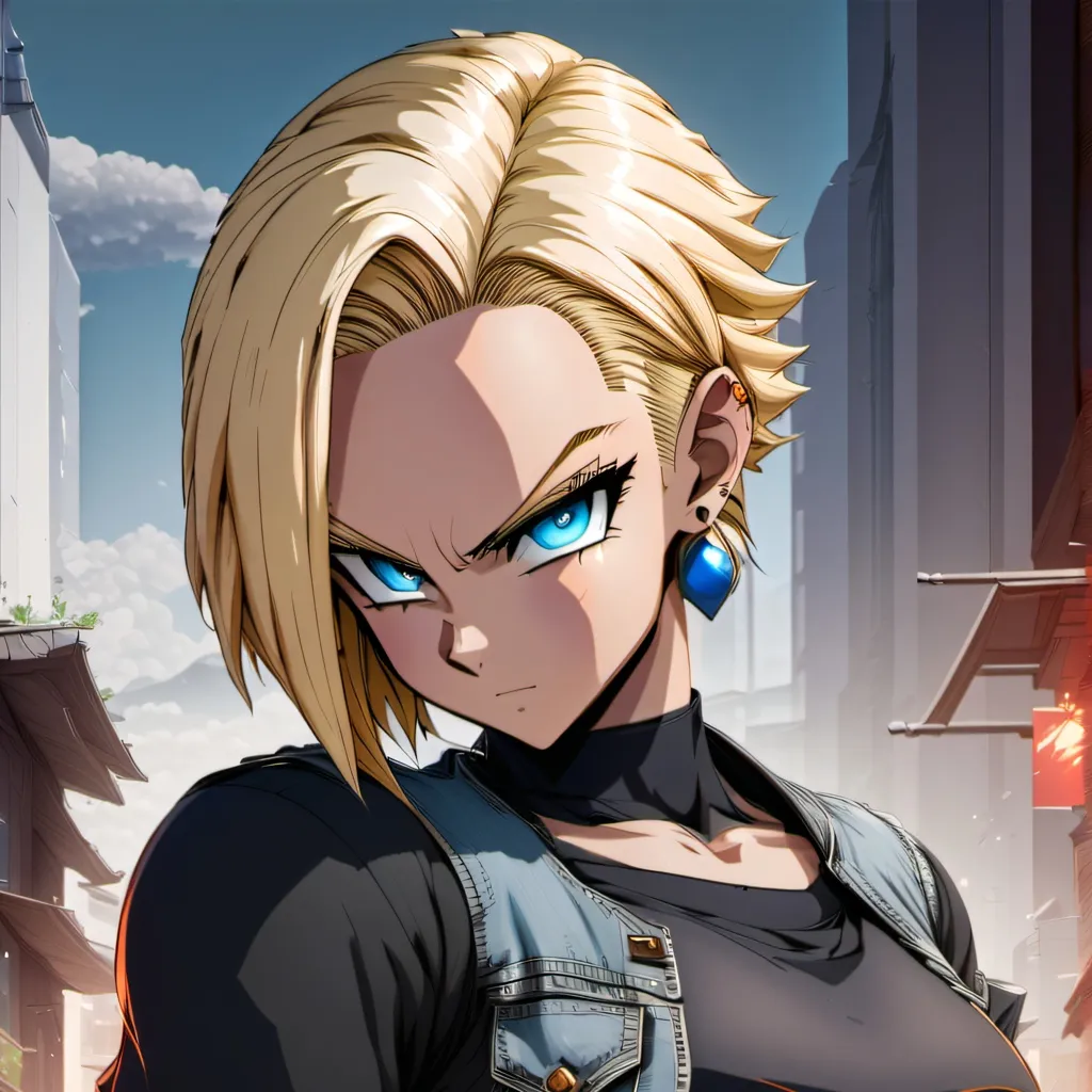 chat with ai character: Android 18 (AU)