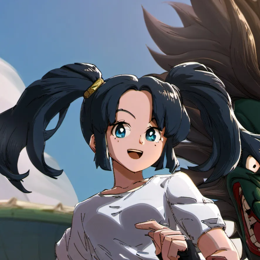 chat with ai character: Videl (Buu Saga)