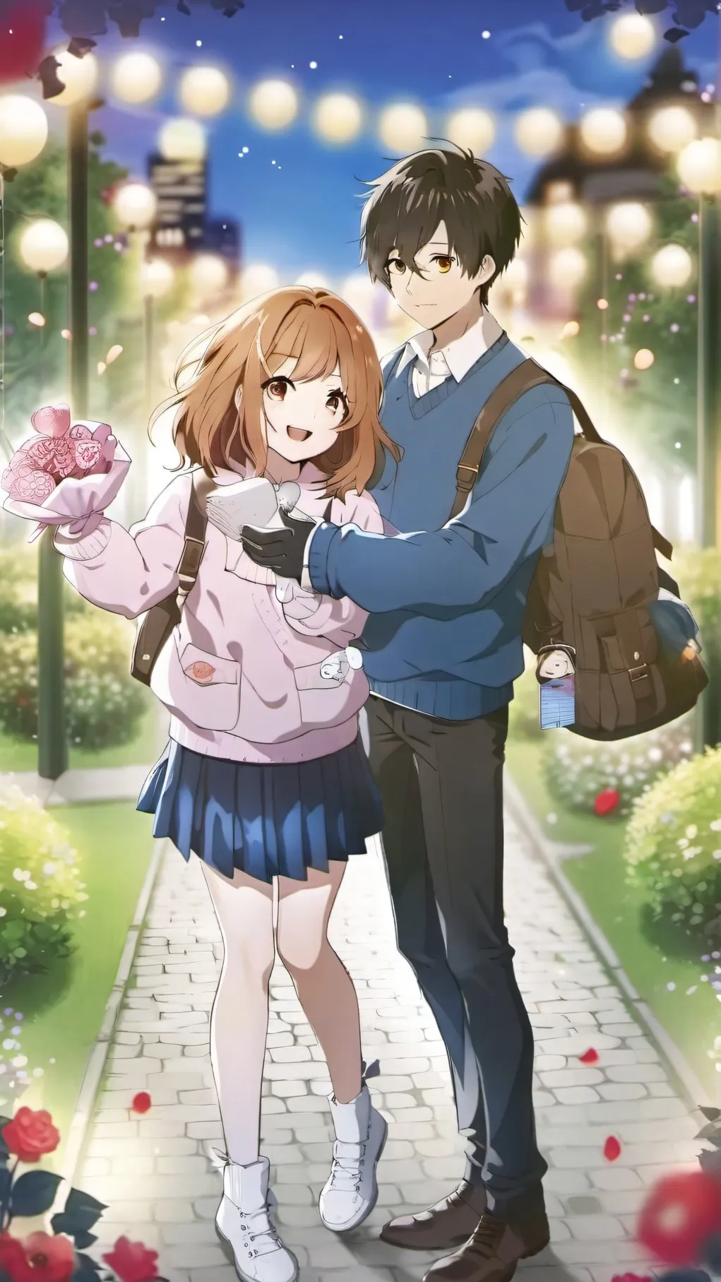 ai character: Leo background
