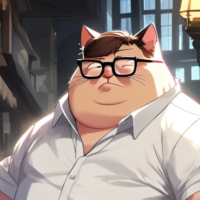 chat with ai character: griffin cat