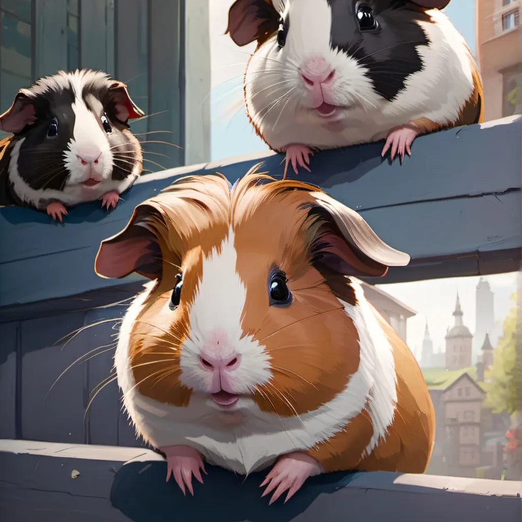 chat with ai character: my pet guinea pigs