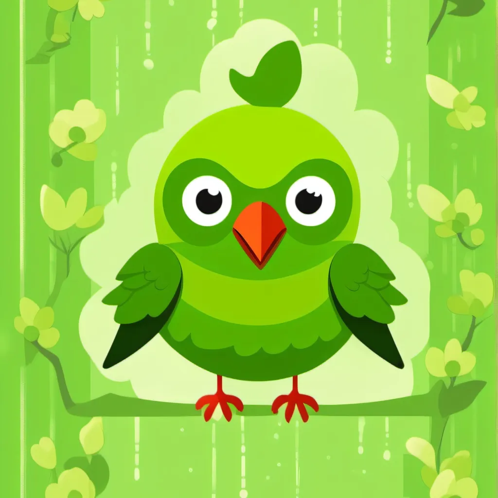 chat with ai character: Duolingo 