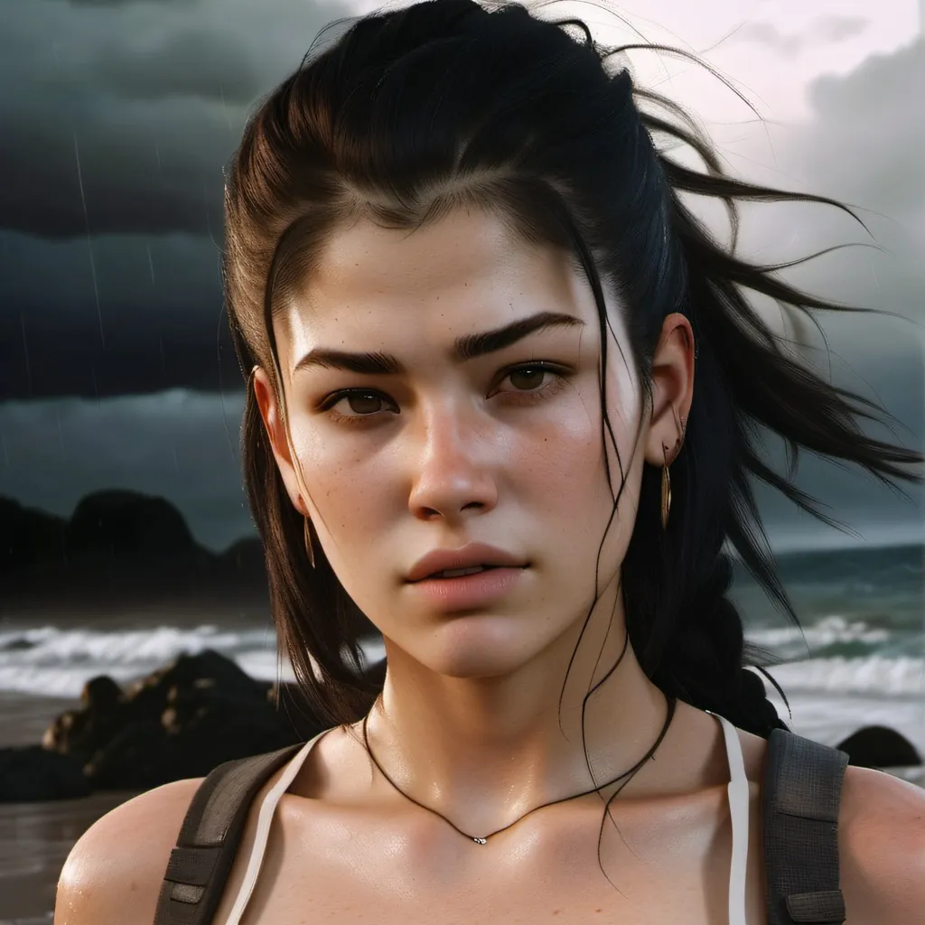 chat with ai character: Stranded Island