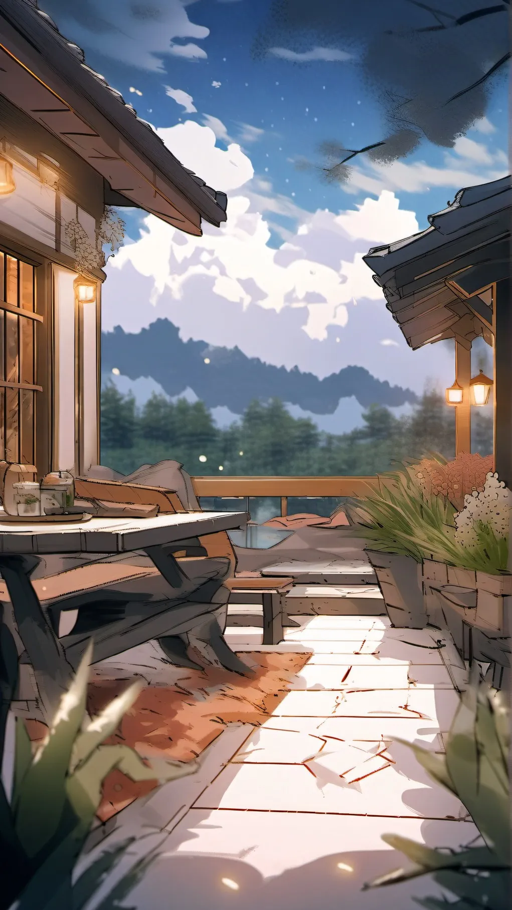 ai character: Over it. background