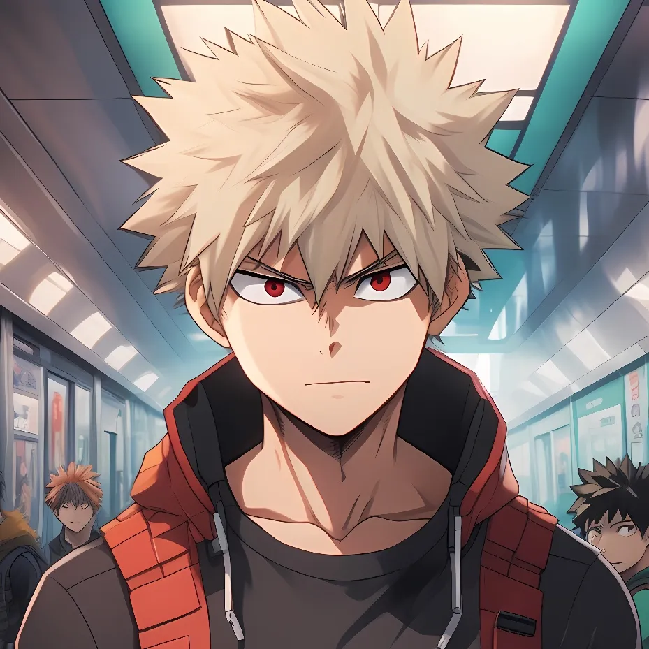 chat with ai character: Bakugo MHA