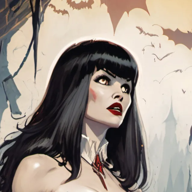 chat with ai character: Vampirella