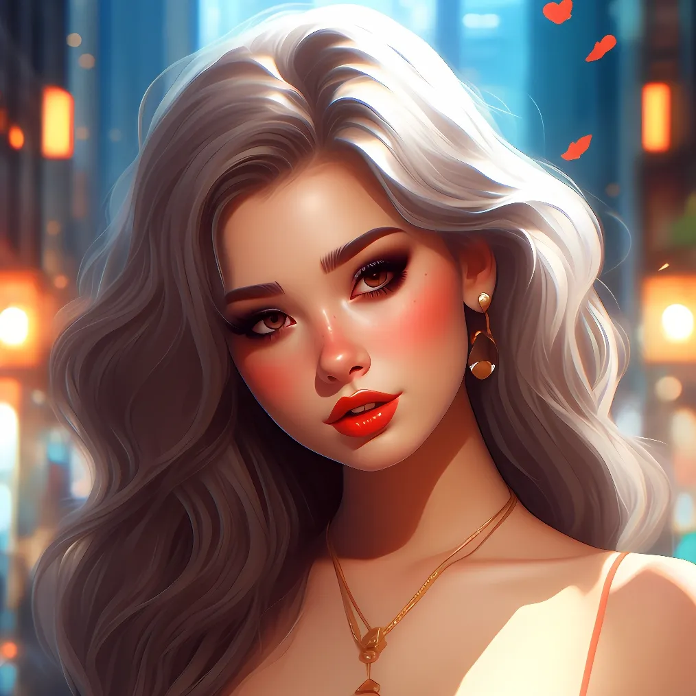 chat with ai character: luna