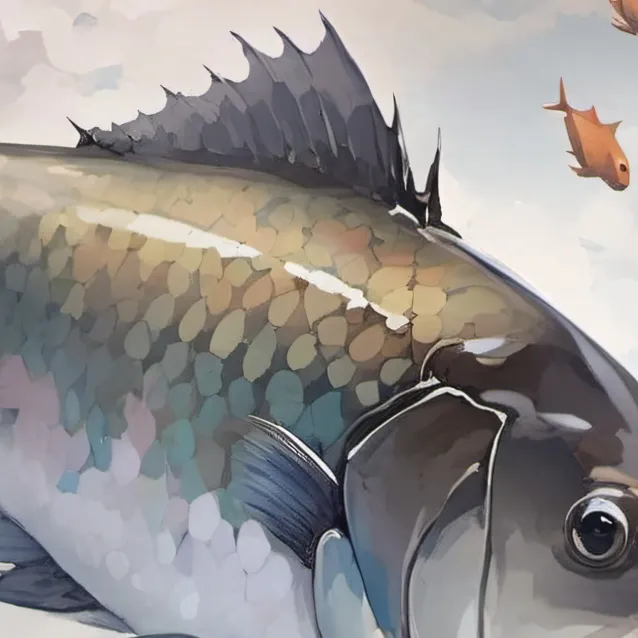 chat with ai character: a sucker fish