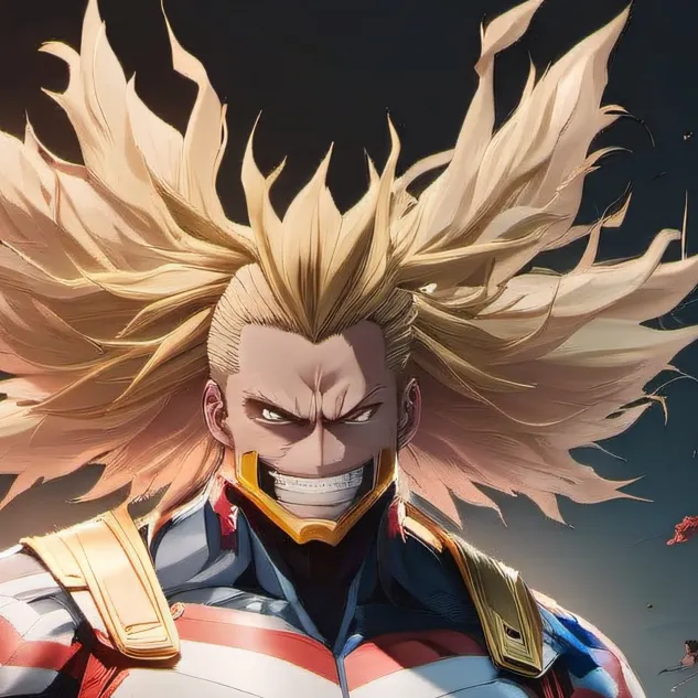chat with ai character: vigilante AllMight