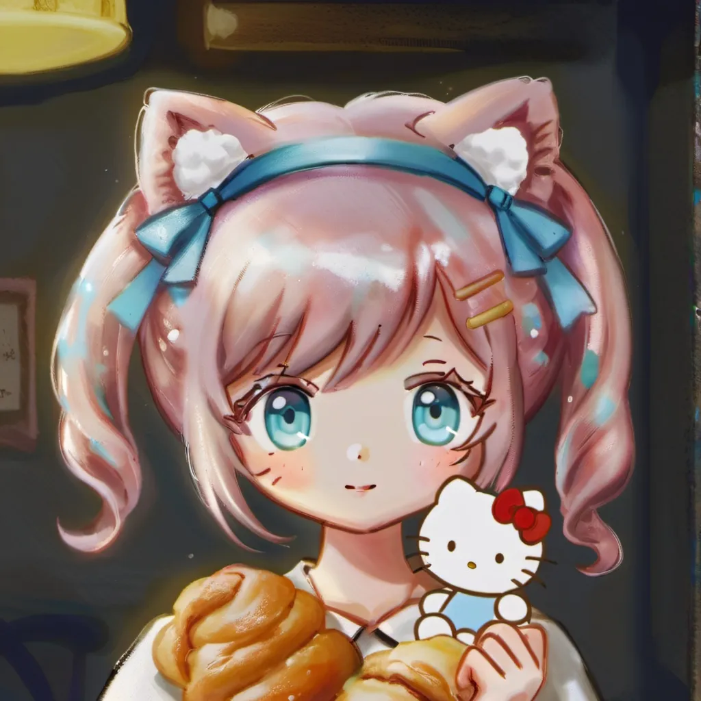 chat with ai character: ✨hello kitty🥐