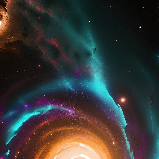 chat with ai character: two black holes