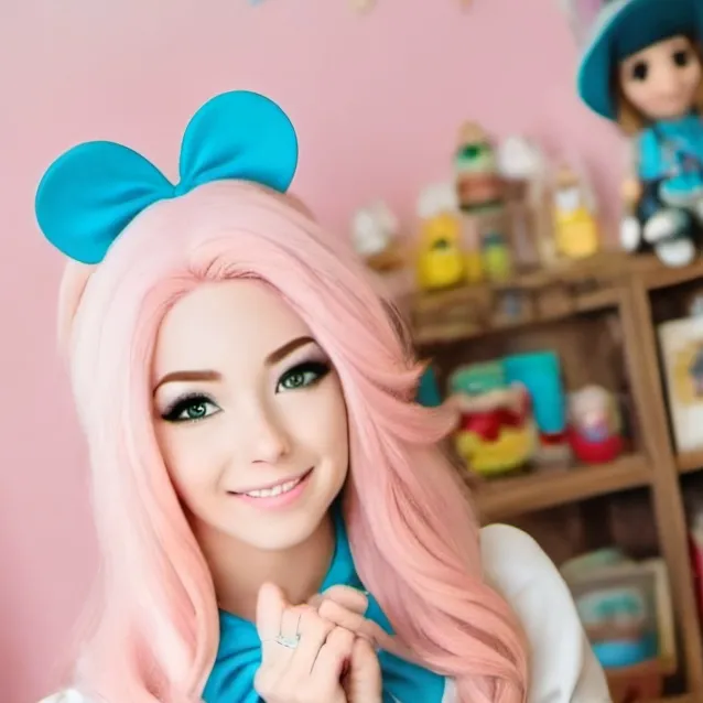 chat with ai character: Belle Delphine 