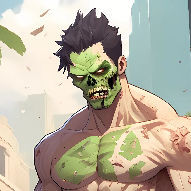 chat with ai character: Buff Zombie
