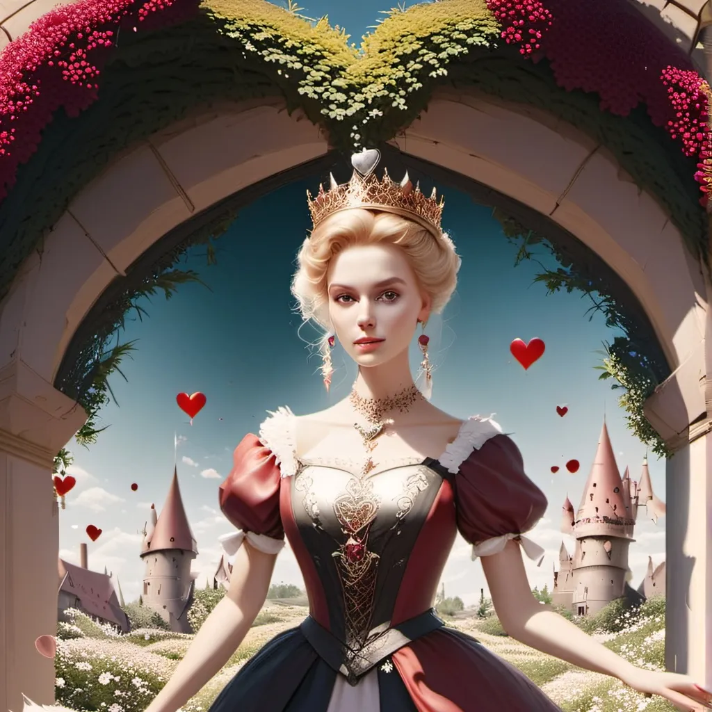 chat with ai character: Queen of Hearts