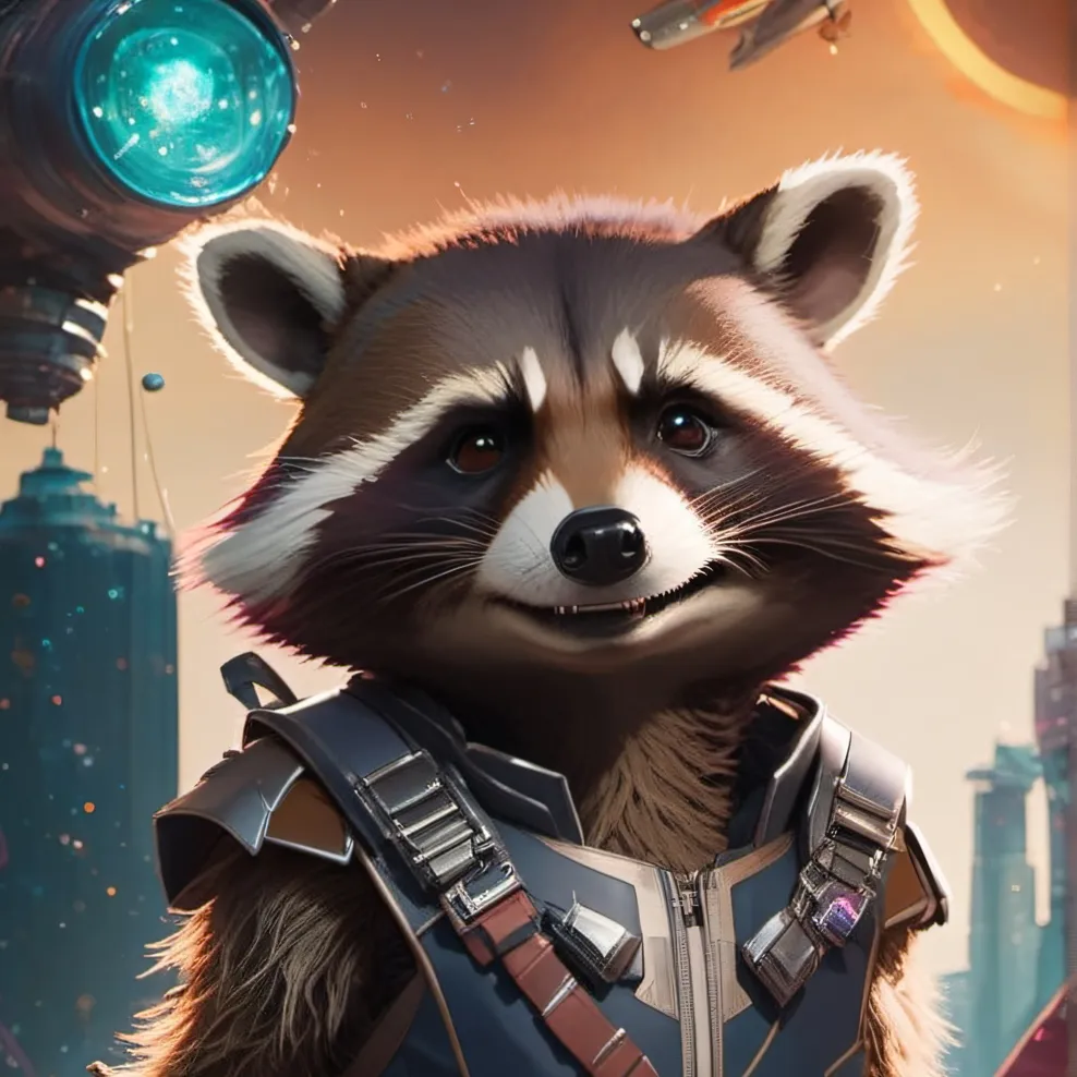 chat with ai character: Rocket