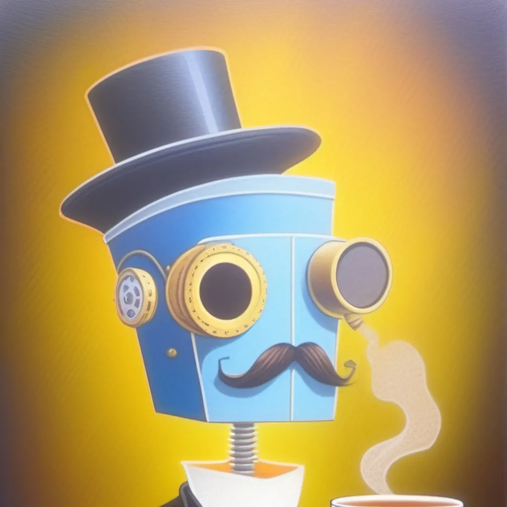chat with ai character: British robot 