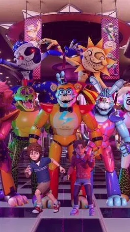 ai character: fnaf sb reacts  background