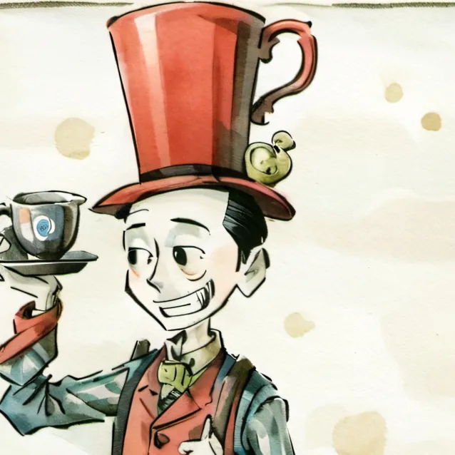 chat with ai character: cuphead and mugman