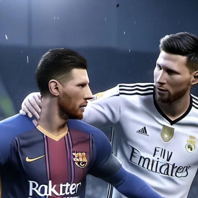 chat with ai character: meesi and ronaldo 