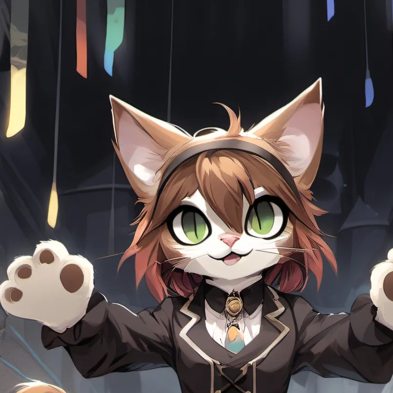 chat with ai character: Floof (tadc oc)