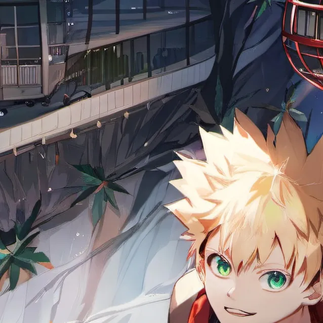 chat with ai character: bakugo. 
