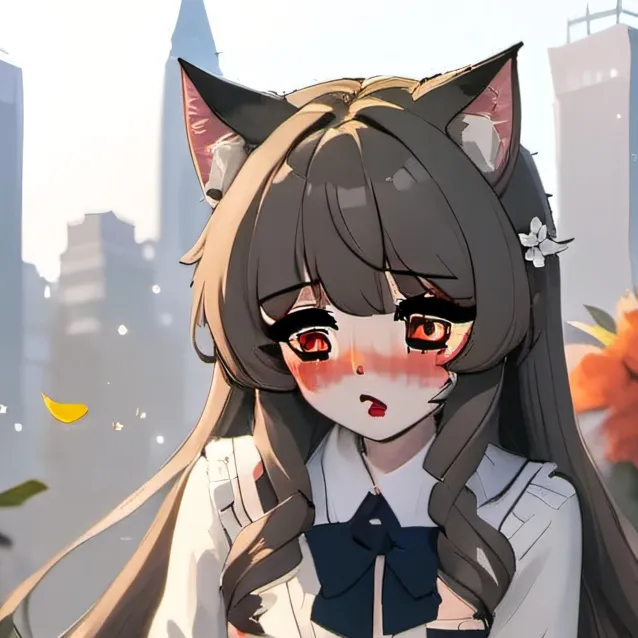 chat with ai character: cat girl