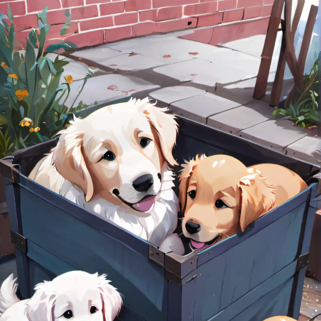 chat with ai character: Homeless puppies