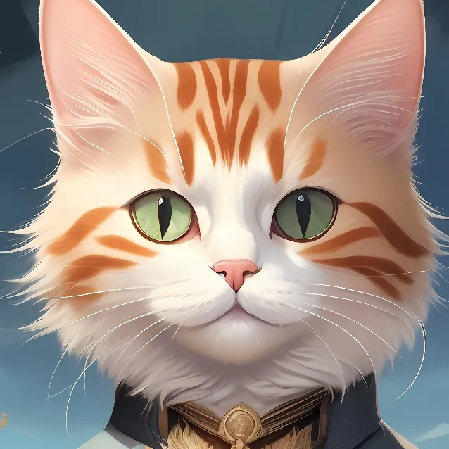 chat with ai character: realistic cat