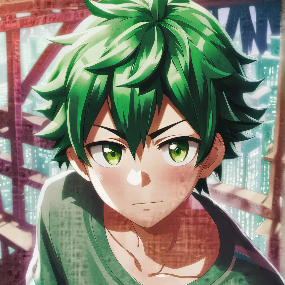 chat with ai character: deku
