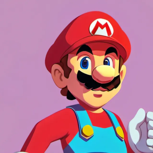 chat with ai character: Mario