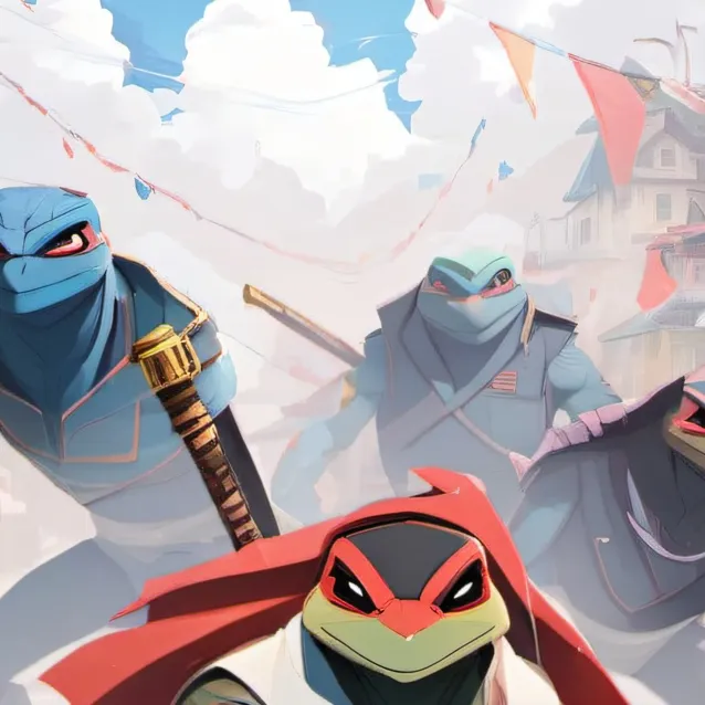 chat with ai character: ninja turtles 